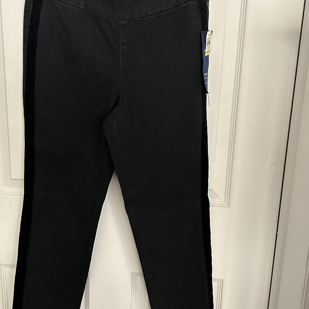 Black Denim Slim Leg Cambridge Jeans